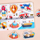 Children Wooden Puzzle Montessori Toys For Baby 1