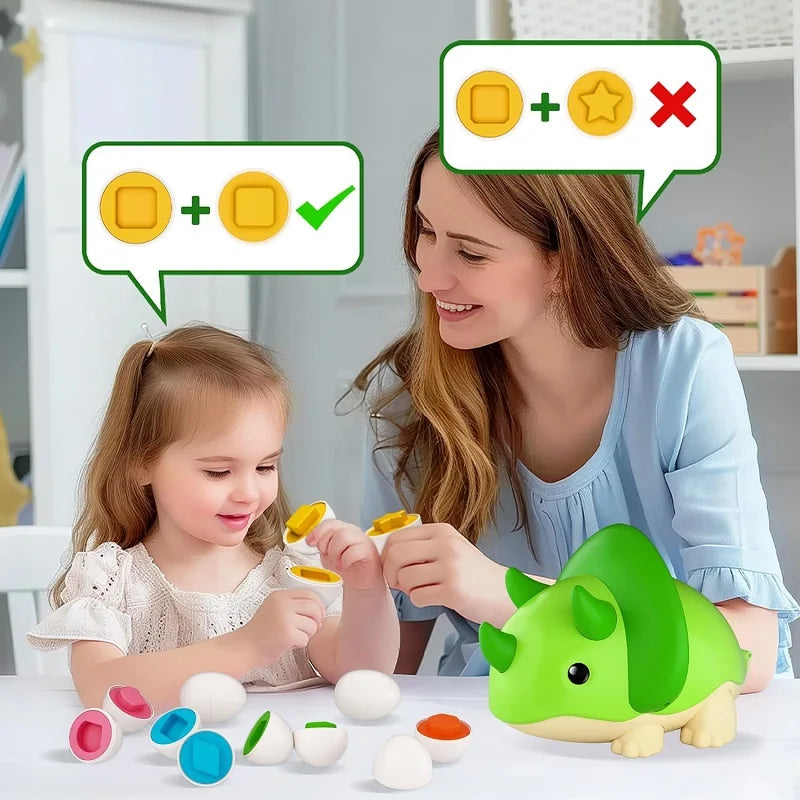 Matching Eggs Toys for Kids 1 2 3Toddlers