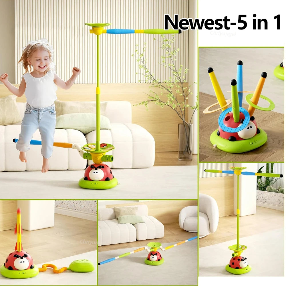 3 in 1 Musical Jump Sports Toys Toss