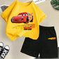 Racing children s pure cotton T shirt set