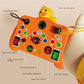 Montessori Busy Board Sensory Toys Cartoon with LED