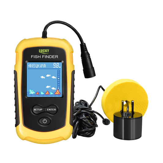 FFC1108 1 Alarm 100M Portable Sonar Fish Finders