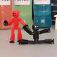 Suction Cup Stickbot Toys Sticky Robbot Toys for
