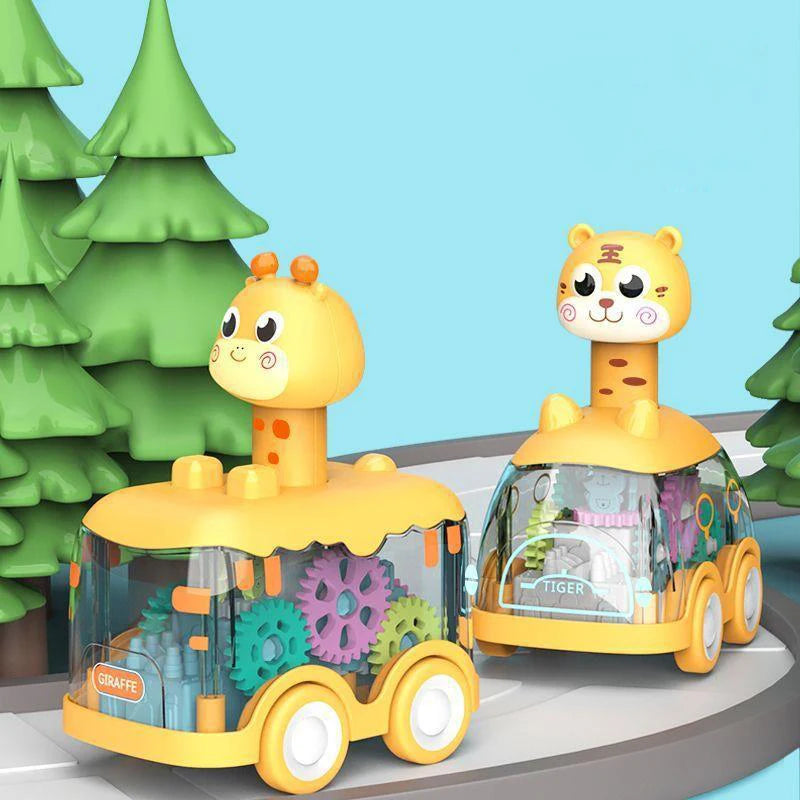 Baby Animal Car Toys Toddler Press and Go