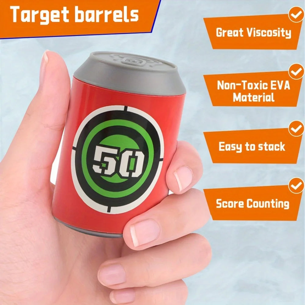 1 Set Soft Bullet Target Practice Toy for