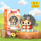 Animal Cat Bricks Constructor Set Micro Building Blocks
