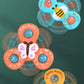 Suction Cup Spinner Toy 3PCS Windmill Cartoon Animal