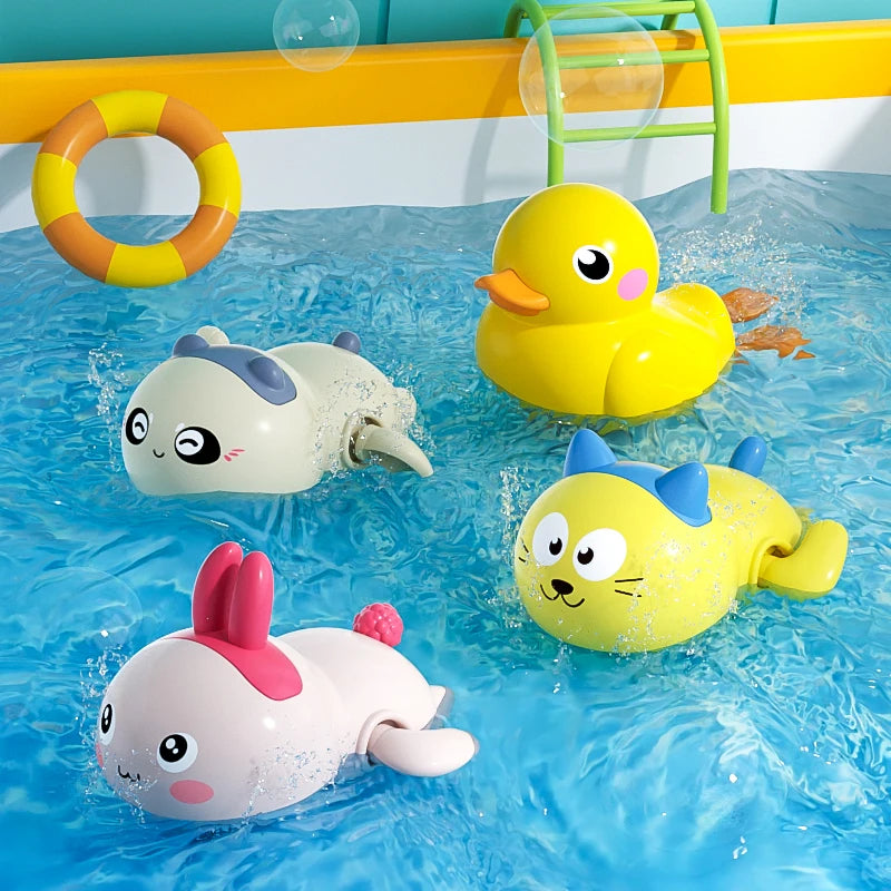 Baby Bath Toys Floating Wind Up Toy Cute