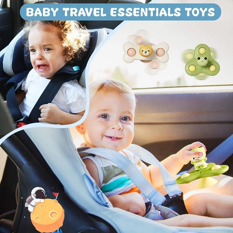 Suction Cup Spinner Toys for 1 2 Year
