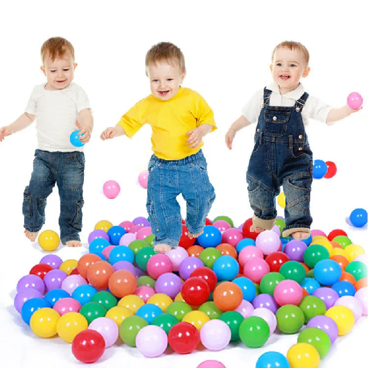 100PCS Outdoor Sport Ball Colorful Soft Water Swim