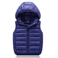 Fall Solid Waistcoat Children Outerwear Winter Coats Kids