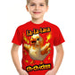New Summer Ronaldo 3D Print Boy Girls Sports