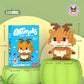 Animal Cat Bricks Constructor Set Micro Building Blocks