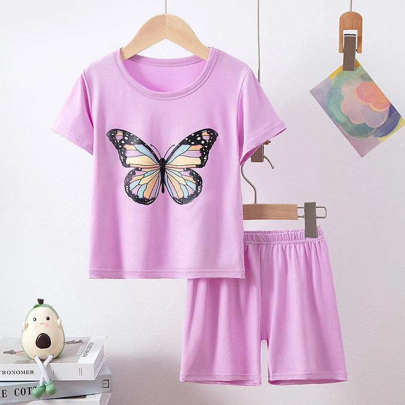 Summer CHILDREN S Clothing Short Sleeve Shorts 2