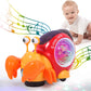 Crawling Crab Snail Baby Toy Walking Tummy Time