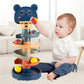 Montessori Baby Toy Rolling Ball Tower Montessori Educational