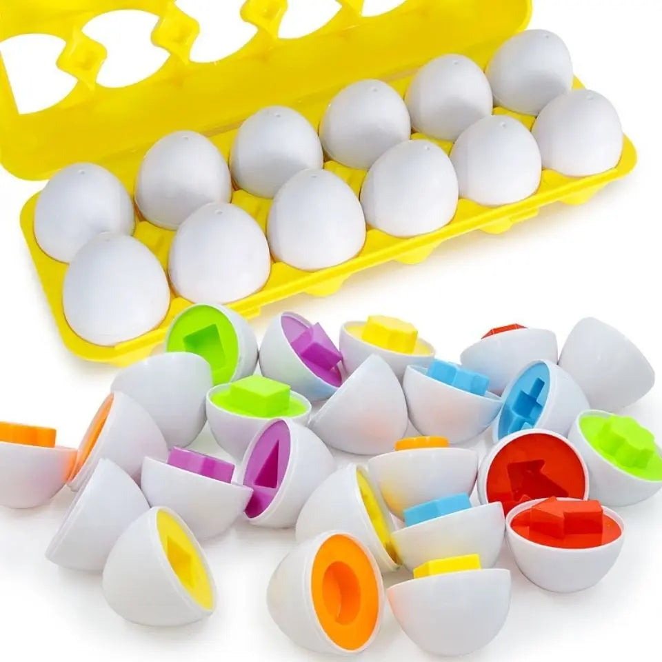 Matching Eggs Toys for Kids 1 2 3Toddlers