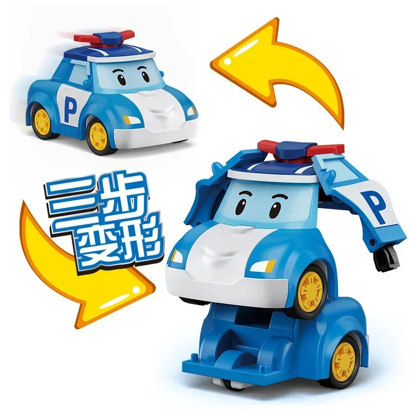 Silverlit Robocar Korea Robot Kids Toys Plastics Transformed