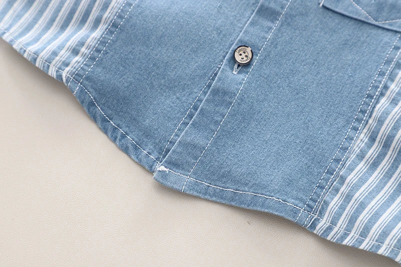 Infant Fashiont Bay Boys Denim Clothing Sets Summer