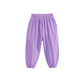 Summer Korea Children Pants Casual Girls Boys Cotton