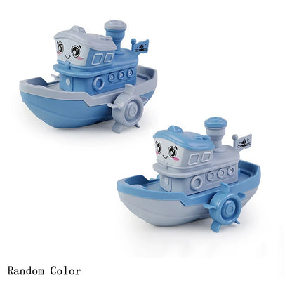 1PC Wind up Steamer Bath Toy Funny Windup