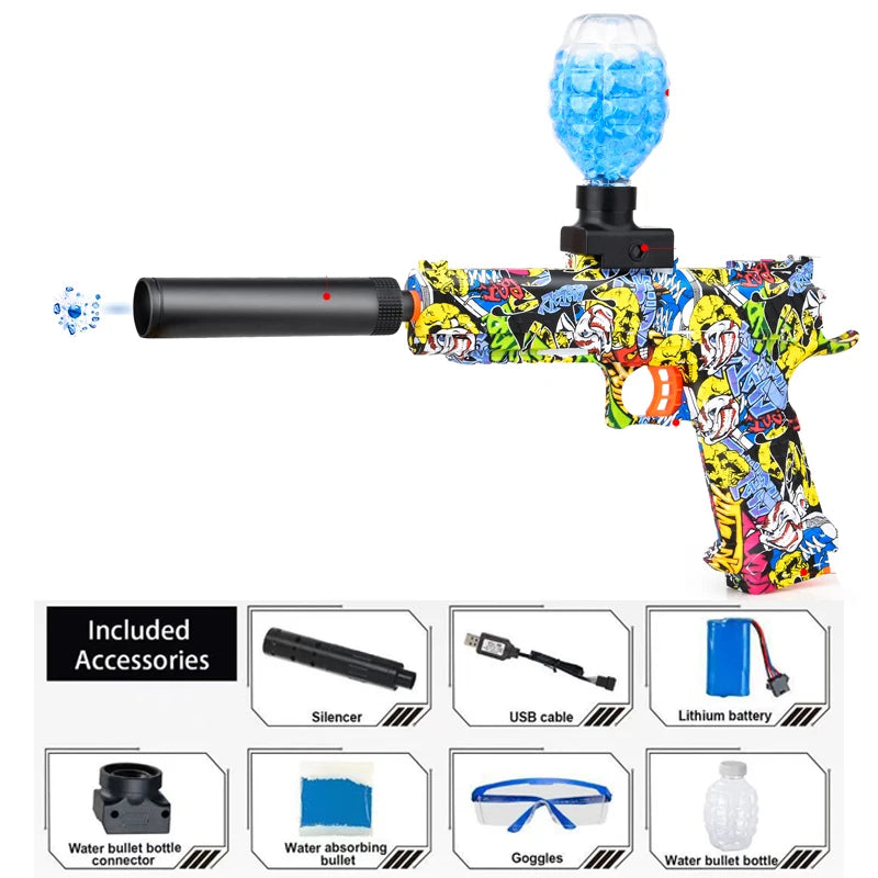 Kids Outdoor Toy Electric Gel Gun Water Ball