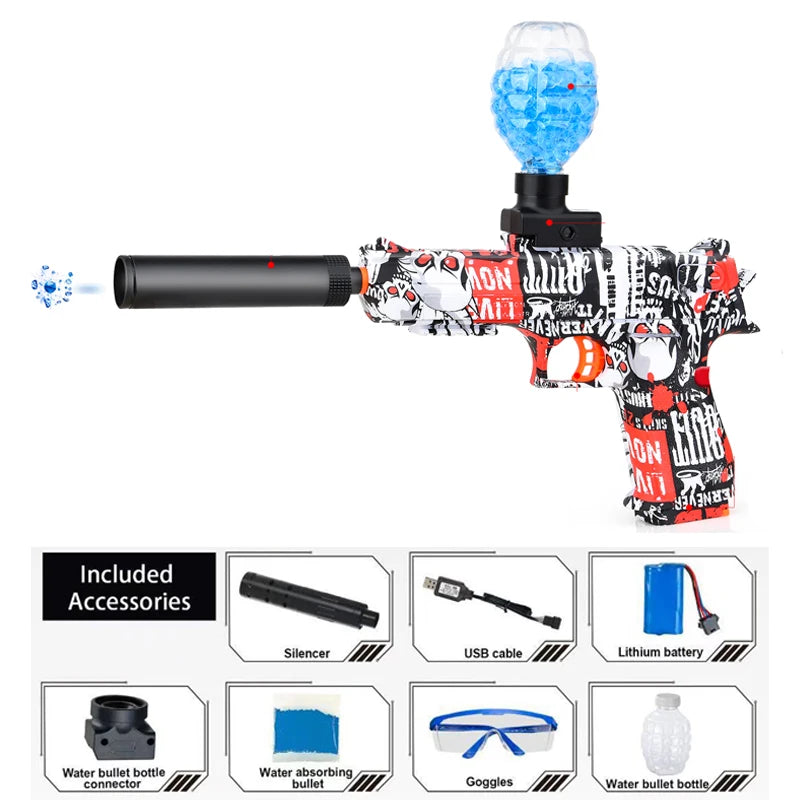 Kids Outdoor Toy Electric Gel Gun Water Ball