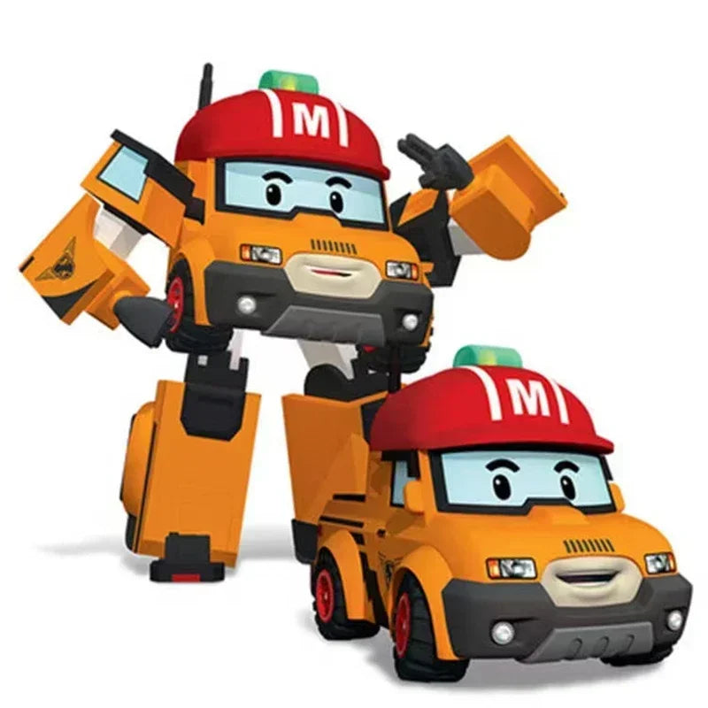 Silverlit Robocar Korea Robot Kids Toys Plastics Transformed