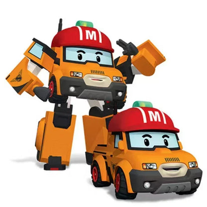 Silverlit Robocar Korea Robot Kids Toys Plastics Transformed