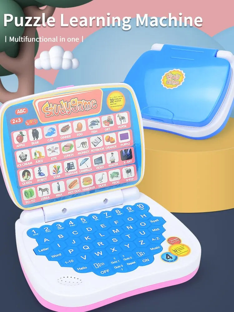English Learning Small Laptop Toy for Kids 2