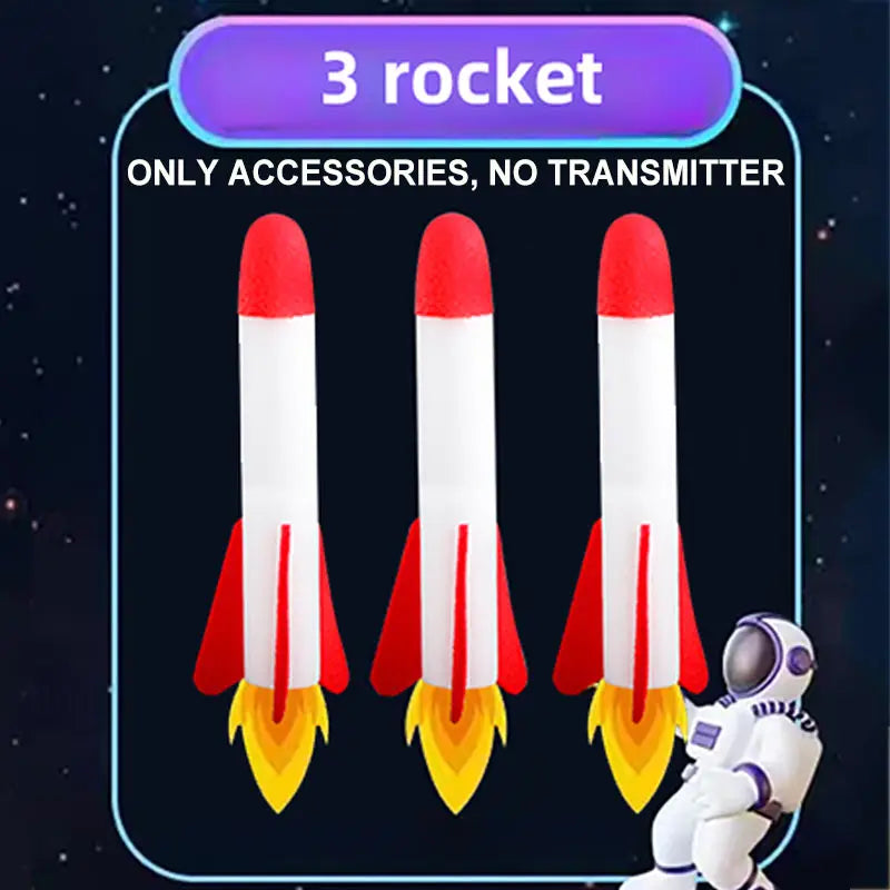 Kids Rocket Launcher Step Pump Power Air Pressed
