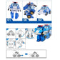 Silverlit Robocar Korea Robot Kids Toys Plastics Transformed