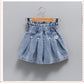 Summer Kid Girls A line Shaped Denim Shorts