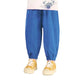 Summer Korea Children Pants Casual Girls Boys Cotton