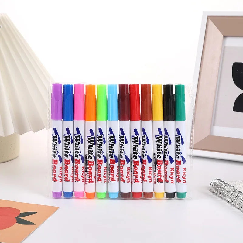 Montessori Magical Water Floating Student Painting Brush Whiteboard