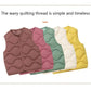 New Children Warm Cotton Vest Fashion Solid Boys