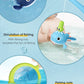 Magnet Baby Bath Fishing Toys Wind up Swimming