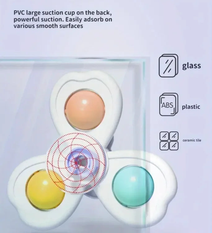 Suction Cup Spinner Toys for 1 2 Year