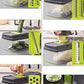 Vegetable Chopper Multifunctional Grater Cutter Kitchen Accessories Manual