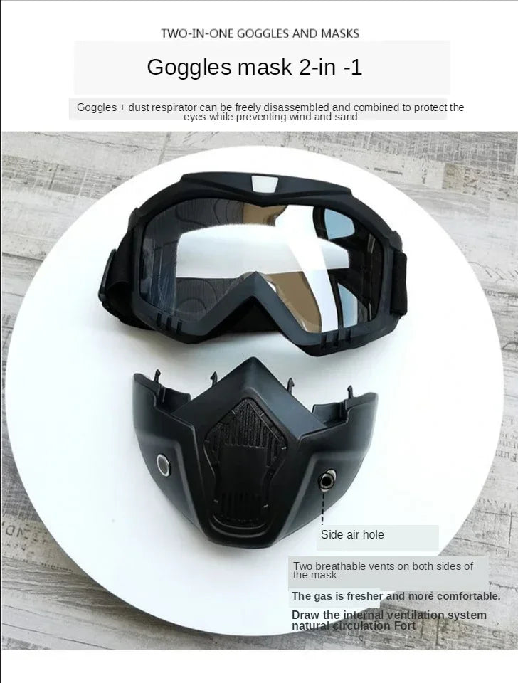 Tactical Face Goggles Mask Kids Water Soft EVA