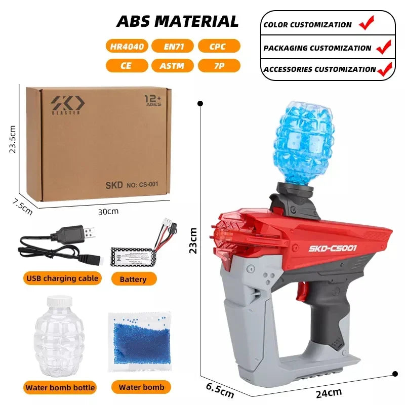 SKD Gel Balls Gun Electric Blaster Night Light