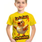 New Summer Ronaldo 3D Print Boy Girls Sports