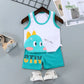 Children Sets Kids Vest Suit 2PCS Set Summer