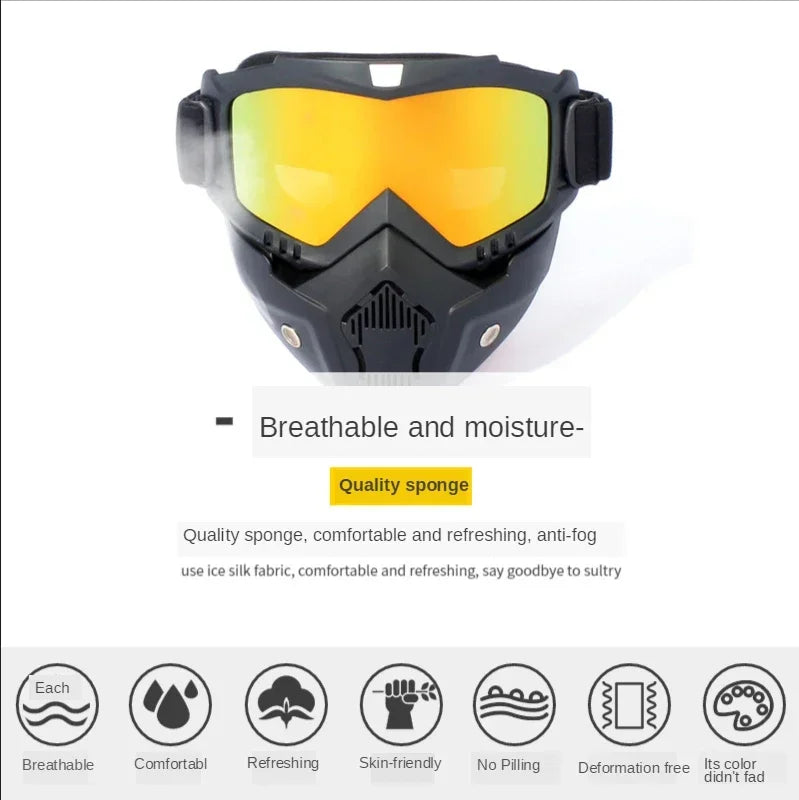 Tactical Face Goggles Mask Kids Water Soft EVA