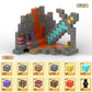 Magnetic Building Blocks Magnet Cube Mine World Set