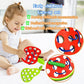 Wooden Lacing Toy Educational Fruits Threading Activity Puzzles