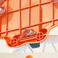Kids Basketball Hoop with Inflatable Ball Wall Mount