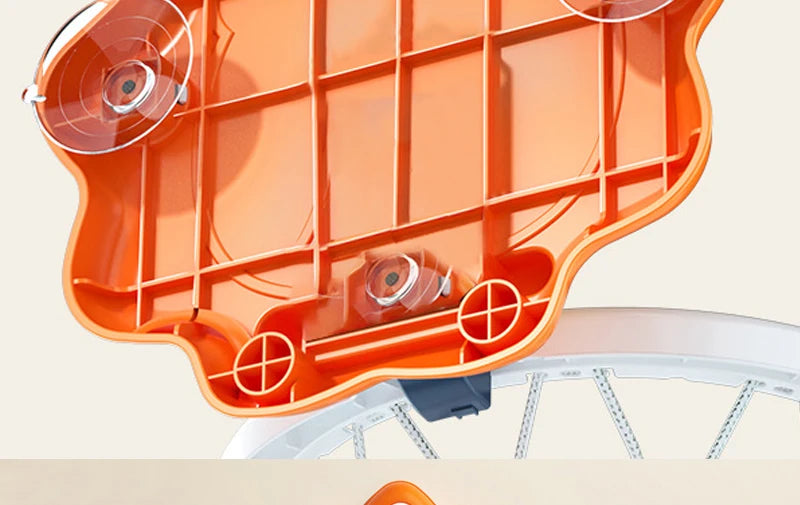 Kids Basketball Hoop with Inflatable Ball Wall Mount
