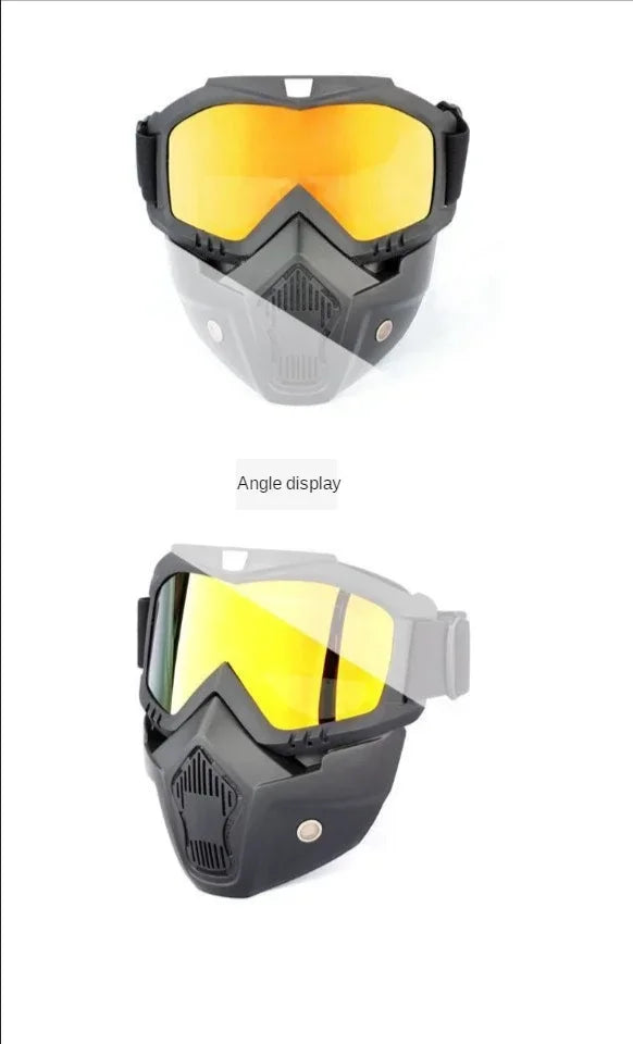 Tactical Face Goggles Mask Kids Water Soft EVA