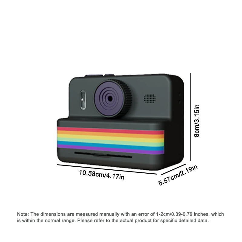 Digital Children Camera For Photography Mini Printer Portable